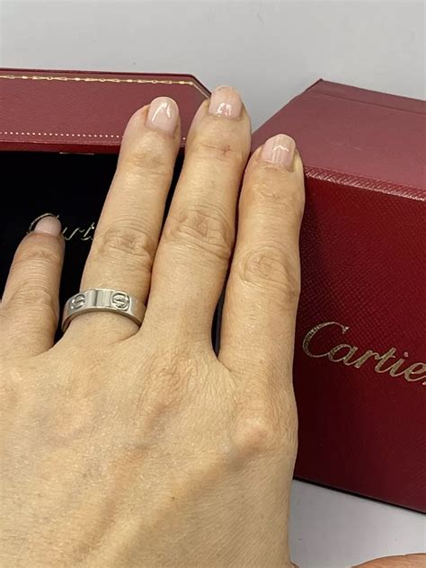 cartier love ring real.